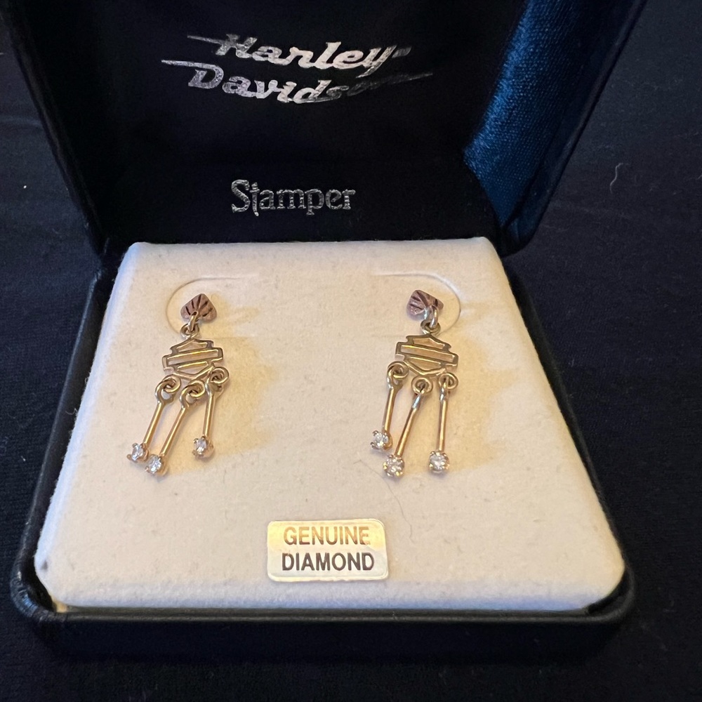 Harley Davidson Earrings
